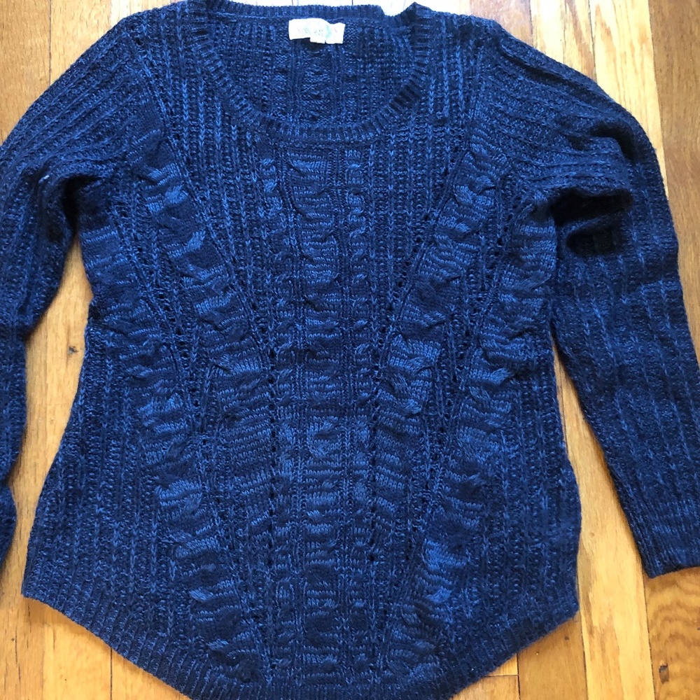 Deep Blue Sweater